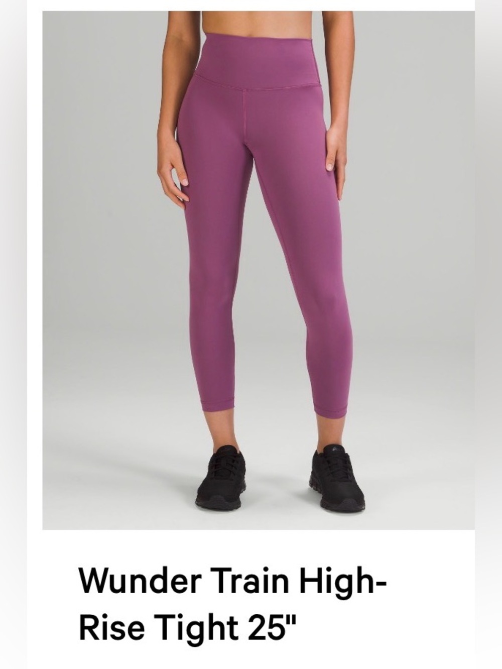Lululemon Leggings in Vintage Plum